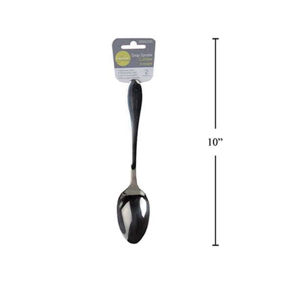 Luciano Gourmet Stainless Steel 12-Pieces Soup Spoon