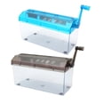 thumbnail image 2 of LCXmlly Handheld Paper Shredder Portable A4 Hand Shredder Manual Shredder Transparent Window Cutting Tool Home 3mm Strip Cut, 2 of 9