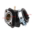 thumbnail image 1 of Intake Manifold Boot, Carburetor Boot Joint Exquisite Workmanship Oil Resistant Stable Durable High Reliability  For GY6 125CC 150CC, 1 of 8