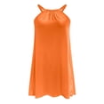 thumbnail image 4 of EQWLJWE Longue Robe pour Femmes Robe de Plage pour Femmes Paréo de Bikini Tenue de Plage Décontractée Vacances Courte Été Robes à Col Licou, 4 of 5