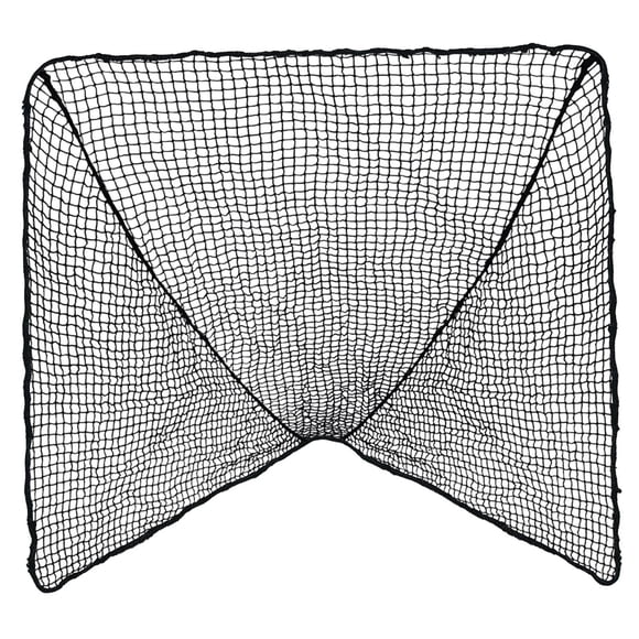 Lipstore Lacrosse Goal Net Hockey Goal Replacement Nets Versatile Sports Training Net Black 4mm