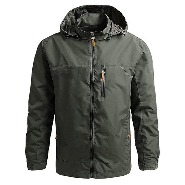DPTALR Veste Fine pour Hommes Coupe-Vent de Sport Décontracté à Capuche