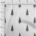 thumbnail image 1 of oneOone Viscose Chiffon Fabric Tree Ikat Printed Fabric 1 Yard 42 Inch Wide, 1 of 3
