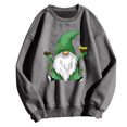 thumbnail image 1 of Birdeem Womens Shirts Round-Neck Print Long Sleeve Tops Printed Regular Blouse, 1 of 6