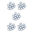 thumbnail image 1 of ZheElen O Pince pour Acier Zingué 10 Pack Robuste et Durable 25 à 28mm 5Set, 1 of 6