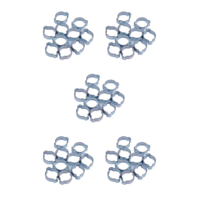 ZheElen O Pince pour Acier Zingué 10 Pack Robuste et Durable 25 à 28mm 5Set