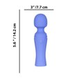 thumbnail image 2 of Swan Baguette Mini Rechargeable en Silicone pour Massage Personnel, Violet, 2 of 5