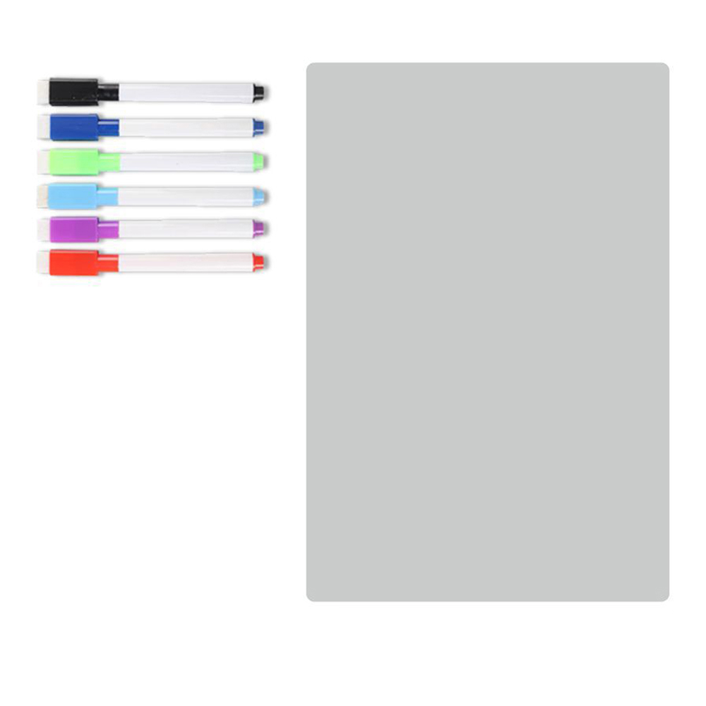 Magnetic Whiteboard for Fridge Transparent Acrylic Message Board Dry Erase