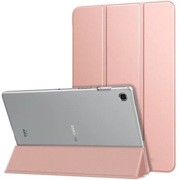 For Samsung Galaxy Tab S6 Lite 10.4 2020 2022 SM-P610 SM-P615 SM-P613 SM-P619 Trifold Tablet Case Magnetic Flip Smart Cover Rose Gold S6 Lite P613 P619