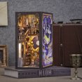 thumbnail image 1 of Tradeopia Puzzle en bois 3D – Kit DIY Salle Commune Nebula Bibliothèque Miniature, 1 of 5