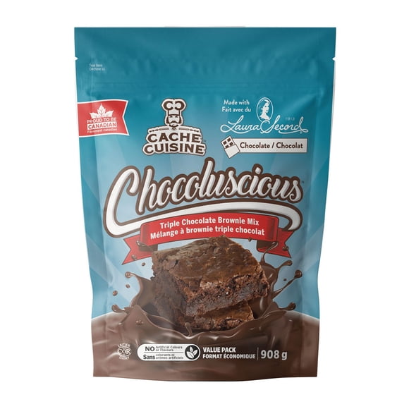 Laura Secord Chocoluscious melange a brownie triple chocolat