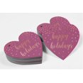 thumbnail image 4 of Inkdotpot 50 Pack Real Rose Gold Foil Paper Tag Happy Holiday Favor Hang Tag, 4 of 6