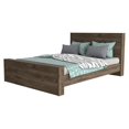 thumbnail image 4 of FM FURNITURE Braga Full Size Bed Frame Dark Brown Engineered Wood, 4 of 8