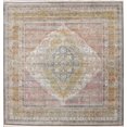 thumbnail image 1 of Turkish Oriental Distressed Ivory Area Rug Floral Carpet, 1 of 5