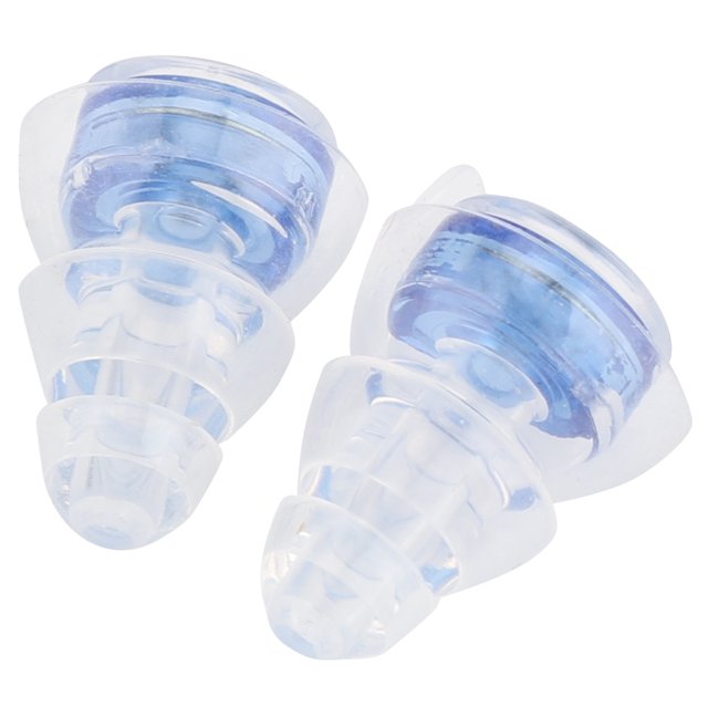 High Fidelity 27dB Noise Reduction Earplugs for Drummer Party Hearing with Transparent Design