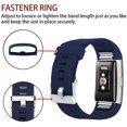 thumbnail image 3 of Replacement Bands Compatible for Fitbit Charge 2, Classic & Special Edition Adjustable Sport Wristbands(Sapphire,L), 3 of 7