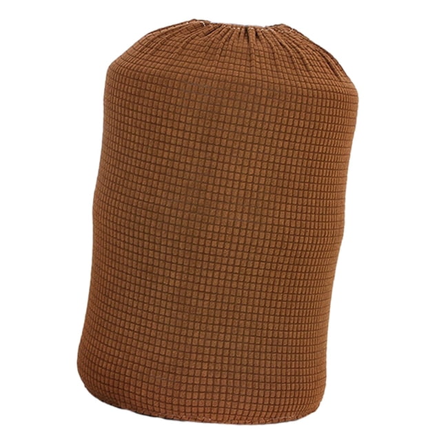 relayinert Water Dispenser Barrel Dust Cover Dustproof Reusable for Office Kitchen Home Yellow Light Brown 40cm