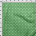 thumbnail image 4 of oneOone Rayon Green Fabric Kids Alphabet Craft Projects Decor Fabric Printed By The Yard 56 Inch Wide, 4 of 4