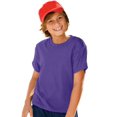 thumbnail image 1 of Hanes Garçon ComfortBlend EcoSmart Col Ras du Cou, TP, Violet, 1 of 1