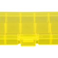 thumbnail image 3 of Boîte de Rangement Amovible en Plastique à 10 Compartiments pour Bijoux Perles Boucles d'Oreilles Conteneur Jaune, 3 of 5