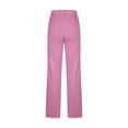 thumbnail image 3 of DPTALR Fall Women Casual Comfortable Pure Colour Elastic Waist Plush Pocket Full Length Pants, 3 of 5