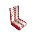 thumbnail image 2 of HOZADOIE Decorative Chairs Covers Christmas Dining Room Chair Covers Stretch Chair Slipcovers Protector Washable Kitchen Chair Cover for Dining Room Christmas Decor Holiday Party Chair Cover Red, 2 of 6