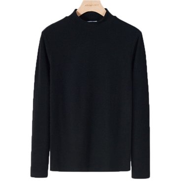 Lovzfmll Men's Thermal Top with Solid Color Long Sleeve, Crew Neck Base Layer with High Elasticity and Breathable Fabric for All-Day