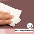 thumbnail image 4 of Maplenight Faux Diatomite Coating Bath Rug Rectangle Super Absorbent Quick Dry Non Slip Rubber Backing Washable Bathroom Floor Rugs Shower Rug Shower Mat 16x24in Modern Style Pink, 4 of 9