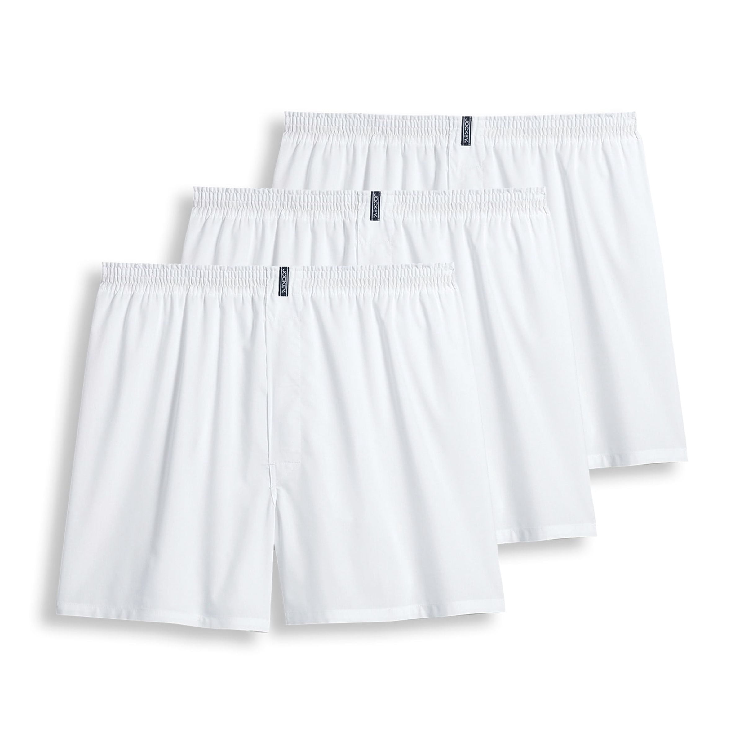 Jockey Boxeurs Classiques pour Hommes à Coupe Complète 5 Po - Lot de 3