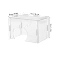 thumbnail image 2 of Raindrops Small Animal Transparent Hamster Hideout Cage Accessory for Guinea Pigs Gerbils, 2 of 8
