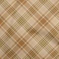 thumbnail image 1 of oneOone Silk Tabby Brown Fabric Check Sewing Material Print Fabric By The Yard 42 Inch Wide, 1 of 5