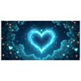 thumbnail image 1 of Heart Balloons Backdrop Background Wall Banner Valentines Day Party Decorations Romantic Celebration Event Decor Wedding Photography Prop, 1 of 4