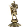 thumbnail image 2 of Statue du Christ, Statue de Jésus Couleur Olive 3.5 Po de Haut pour Voiture, 2 of 8