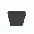 thumbnail image 2 of Mainstays Plastic Waste Can - Durable Garbage Bin for Bathroom, 2 of 10