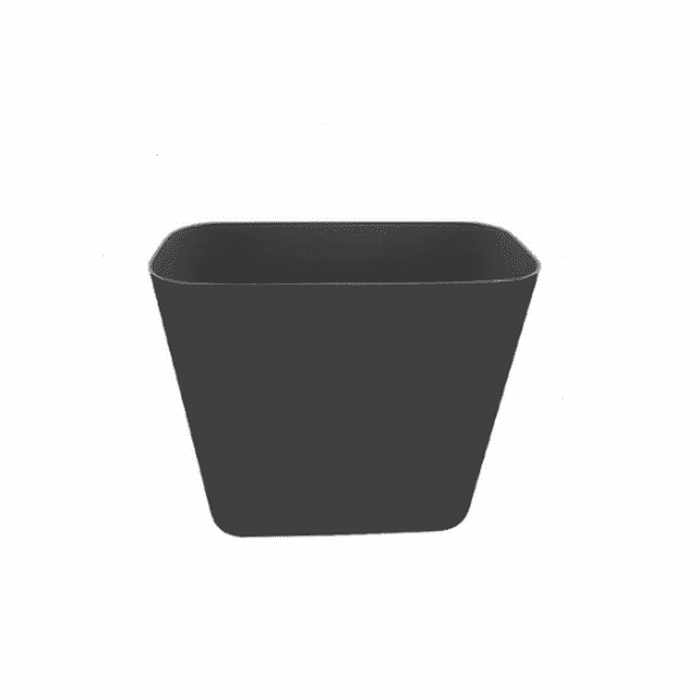 Bac à ordures durable pour la salle de bain.