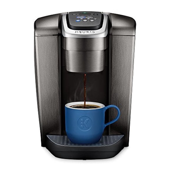 Keurig K-Elite Coffee Maker, Single Serve K-Cup Pod Coffee Brewer, With Iced Coffee Capability, Brushed Slate