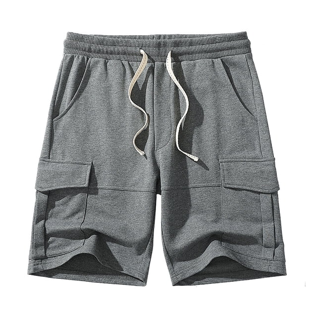 EOYWHK Summer Cargo Shorts for Men Soft Cotton Shorts Quick Drying Breathable Summer Shorts