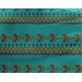 thumbnail image 4 of oneOone Georgette Viscose Fabric Floral & Flying Swan Block Decor Fabric Printed BTY 42 Inch Wide, 4 of 4