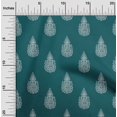 thumbnail image 1 of oneOone Polyester Lycra Fabric Paisley Block Print Fabric BTY 56 Inch Wide, 1 of 4