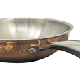 thumbnail image 3 of Verka 3-Ply Stainless Steel Copper Hammered Wok, 28cm, 3 of 6