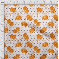 thumbnail image 4 of oneOone Rayon Dark Peach Fabric Cherry Sewing Craft Projects Fabric Prints By Yard 56 Inch Wide, 4 of 4