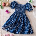 thumbnail image 2 of LOVZFMLL Jupe Princesse d'Été Sans Manches pour Filles, à Volants, en Dentelle, Col Rond, Broderie, en Maille, avec Nœud, 2 of 8