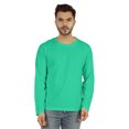thumbnail image 1 of Inkmeso Men's Long Sleeve Cotton Basic Shirt Lightweight Solid T-Shirts, 1 of 7