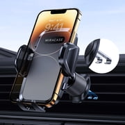 Car Phone Mount [ Upgraded Strong Military Grade Suction Cup] Long Arm Phone Holder for Car Dashboard Windshield Vent Hands Cell Phone Holder Compatible with All Mobile Phones