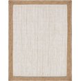 thumbnail image 3 of Indian Handmade Braided Inner White Natural Jute Area Rug, Home Décor Rug, Jute Rug for Bedroom, Dining Room, living room, Doormat Rug Size - 3' x 7' (90 cm x 210 cm), 3 of 5