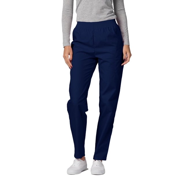 Adar Universal Scrubs for Women - Tapered Utility Cargo Scrub Pants