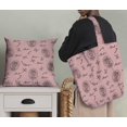 thumbnail image 5 of Soimoi Pink Cotton Cambric Fabric Hardware Tools & Text Decor Fabric Printed Yard 42 Inch Wide, 5 of 5