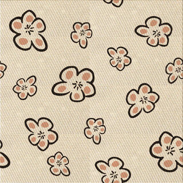 Ahgly Company Machine Washable Indoor Square Transitional Moccasin Beige Area Rugs, 5' Square