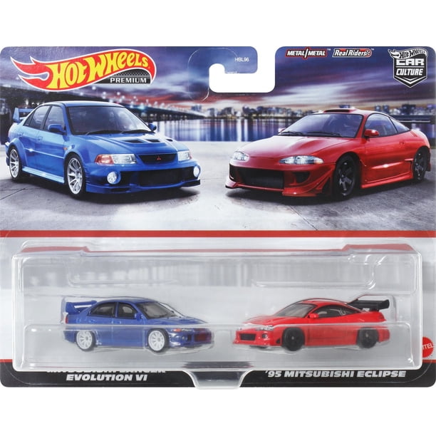 Hot Wheels Car Culture Vehicle 2pk - 95' Mitsubishi Eclipse