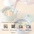 thumbnail image 2 of Qeeadeea Ceramic Round Casserole Dishes With Lids Oven Proof, Ceramic Cooking Pans Handle With Lid-green- 55oz 1600ml, 2 of 6